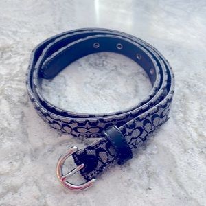 Signature Coach belt, black, size large